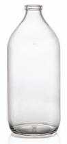 500 ml infuusflacon, helder, type 1 geblazen glas